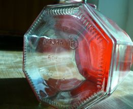 Pot bocal exagonal AMORA verre