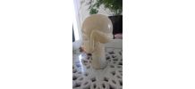 Statuette homme africain en pierre
