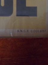 Ancienne lithographie SNCF