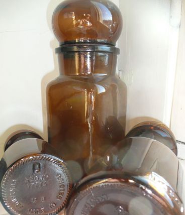 Pot Apothiquaire marron DASH