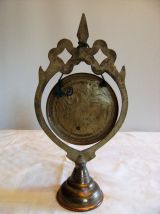 Petit gong en cuivre tunisien made le phare motif