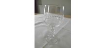 6 verres à vin en cristal