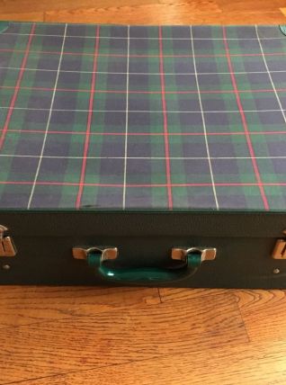 Valise écossaise années 60