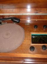 meuble radio tourne disque