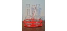 Serviteur huile et vinaigre vintage