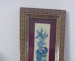 Cadre Oiseaux fleuri