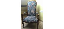lot de 2 fauteuils Voltaire