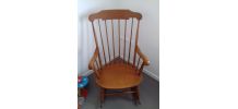Rocking chair vintage stol année 1960