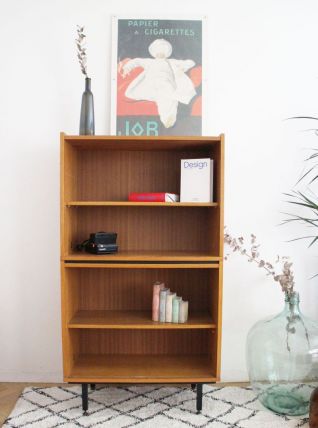 Meuble bibliothèque vintage 1950/60's style Pierre Guariche