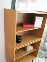Meuble bibliothèque vintage 1950/60's style Pierre Guariche
