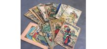 Lot de 13 petits revues/livres ancien