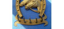 porte clé fer a cheval ,chevaux , vintage