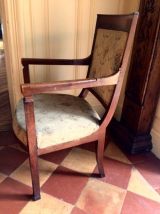 Magnifique fauteuil d'époque empire