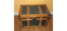 Malle en bois Rangement