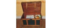 Malle en bois Rangement