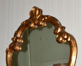 Miroir bois  doré