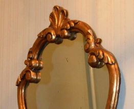 Miroir bois  doré