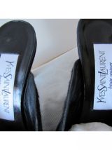Paire de mules Vintage Yves Saint Laurent Haute Couture