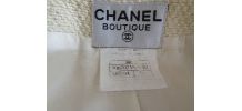 SUBLIME Manteau/Robe en tweed beige CHANEL VINTAGE