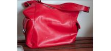 Sac cuir rouge Mac Douglas