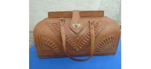 Sac a main en cuir artisanal