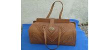 Sac a main en cuir artisanal