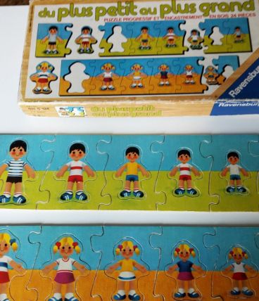 Puzzle du plus petit au plus grand