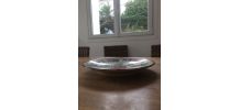 Grand plat peint