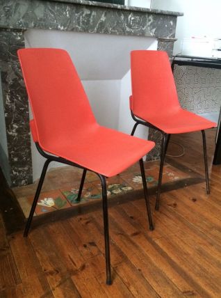 Paire de chaises "Fantasia' vintage