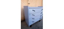 Commode couleur " lune cendrée "