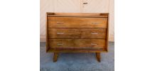 Commode en bois massif
