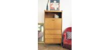 Secrétaire vintage style scandinave des années 60