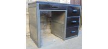 Bureau en bois vintage années 60