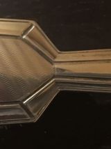 Coffret naissance brosse et peigne métal argenté 