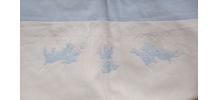 Parure drap et taie bébé 60's
