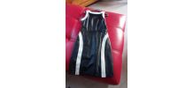 Robe en cuir