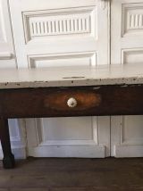 Table bureau bois massif