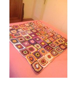 plaids crochet 1M sur 1M
