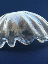 Centre de table en cristal avec incrustations