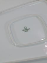 Plat en porcelaine 70s