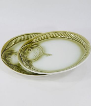 Deux assiettes poisson