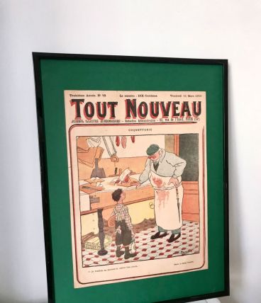 Tableau vintage humour - couverture TOUT NOUVEAU