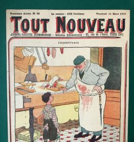 Tableau vintage humour - couverture TOUT NOUVEAU