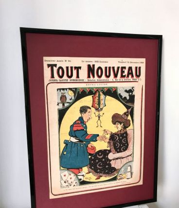 Tableau vintage humour - couverture TOUT NOUVEAU 