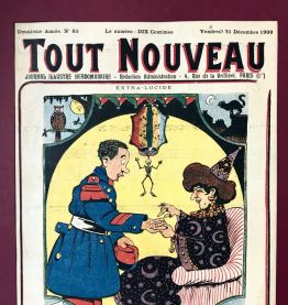 Tableau vintage humour - couverture TOUT NOUVEAU 