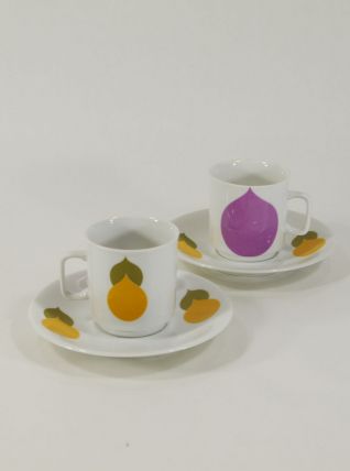2 tasses vintage