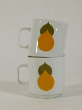 2 tasses vintage