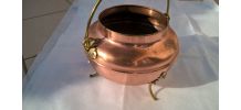 POT EN CUIVRE AVEC ANSE
