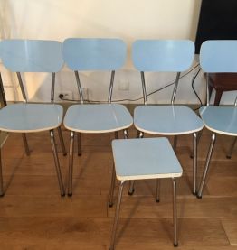 table et chaise en formica 