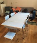 table et chaise en formica 